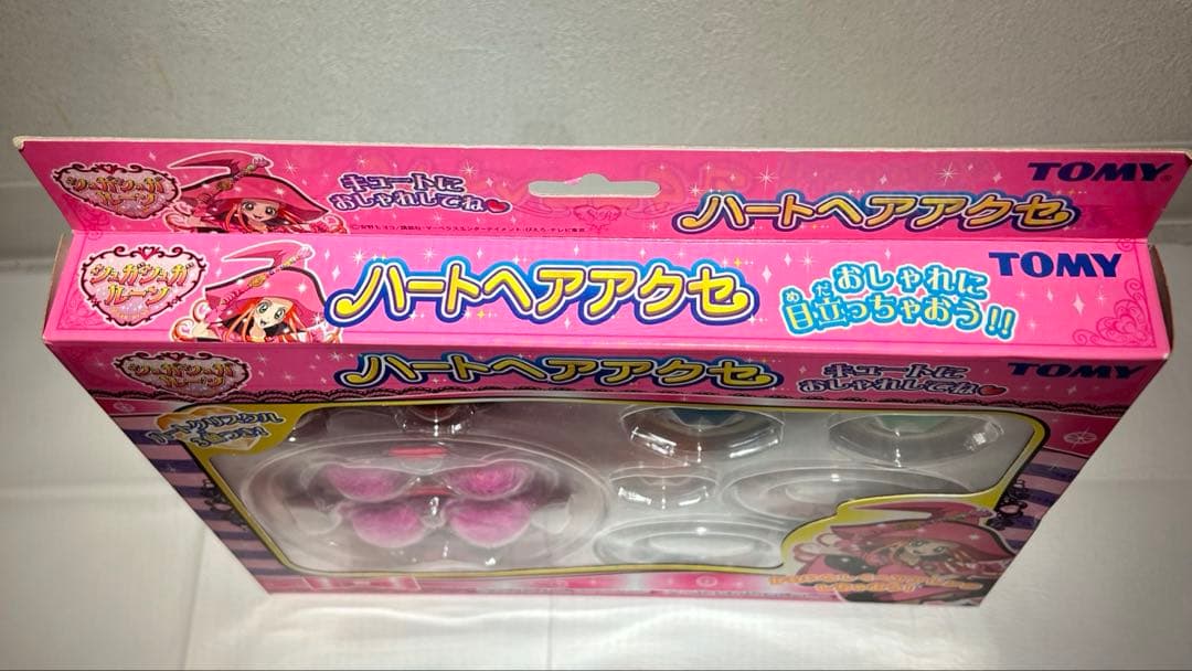 値段交渉可！【美品　未使用】シュガシュガルーンTOMY ハートヘアアクセセット