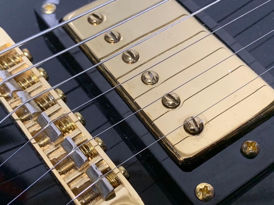 フォトジェニック Photo Genic LPC レスポールカスタム 黒 新ロゴ