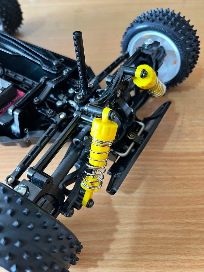 タミヤ　ネオスコーチャー4WD RCメカ付き