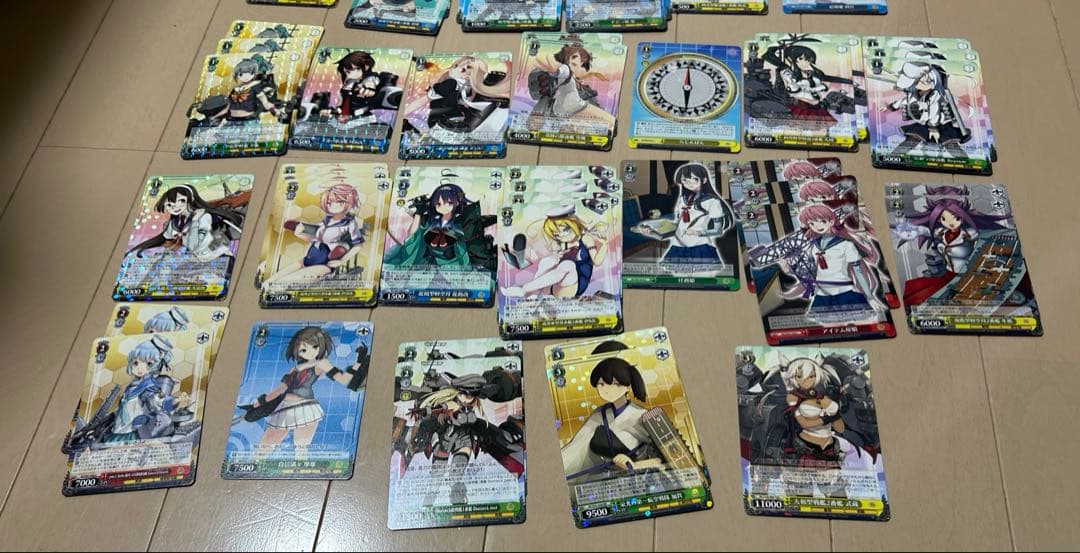 ヴァイスシュヴァルツ 艦これ　デッキ　パーツ