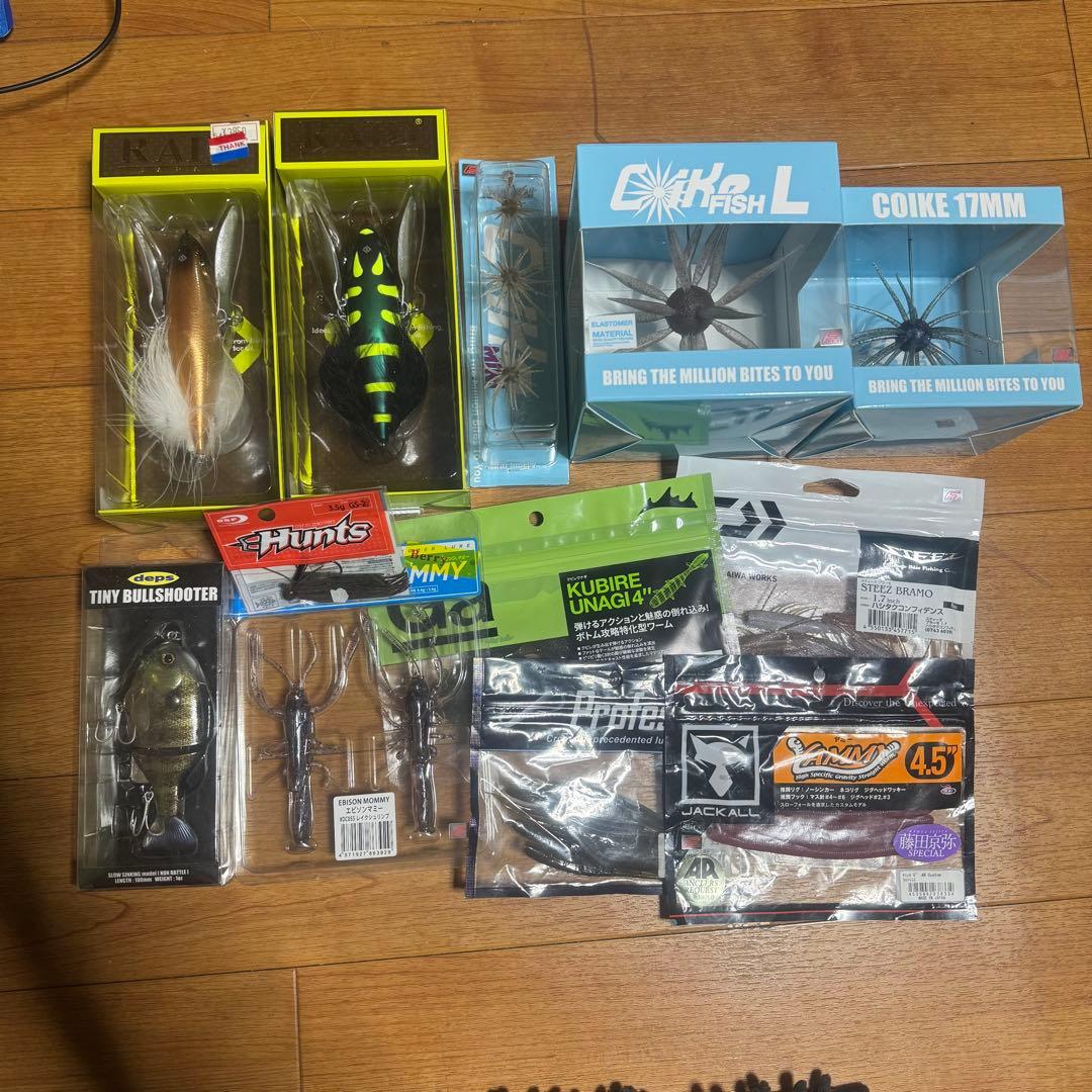 バスルアー引退セット