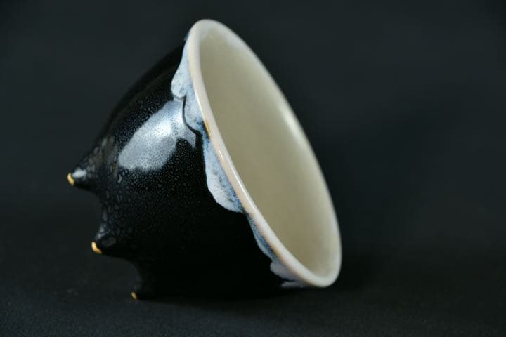 【美品】　眼球杯 水元かよこ