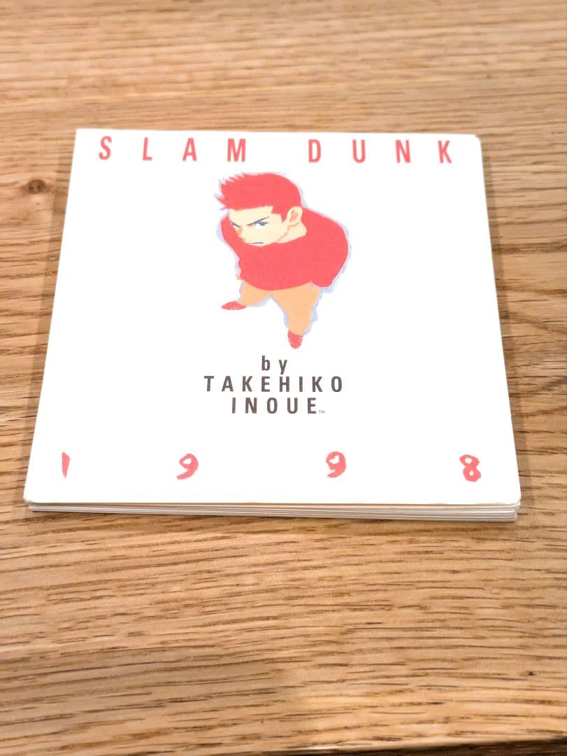 スラムダンク　SLAMDUNK　ミニ卓上カレンダー　1998年