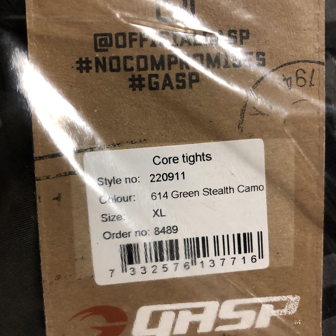 gasp コアタイツ　グリーンステルスカモ　XL