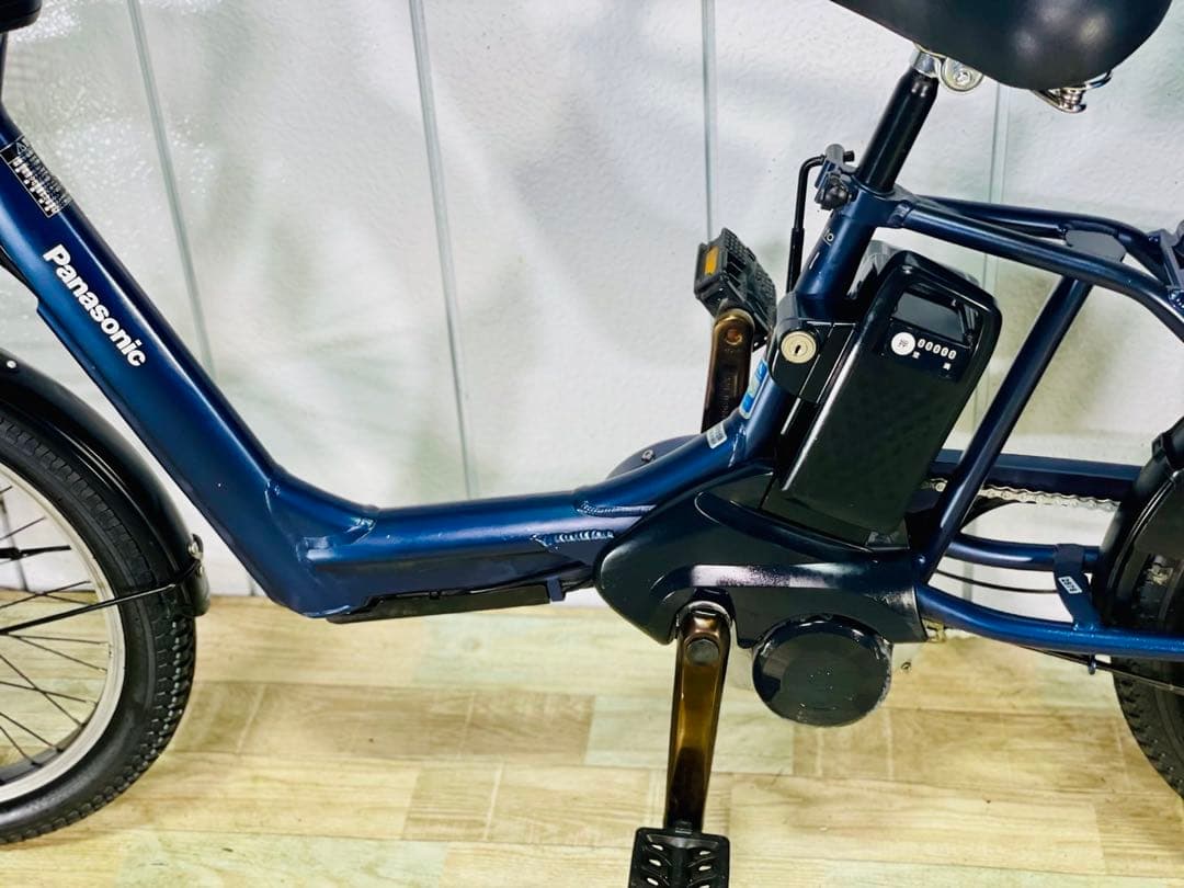 2876パナソニック16アンペア 20インチ子供乗せ電動アシスト自転車