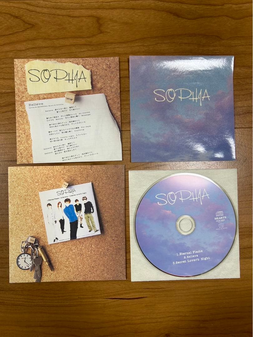 ソフィア インディーズ「SOPHIA」1stプレス 紙ジャケCD