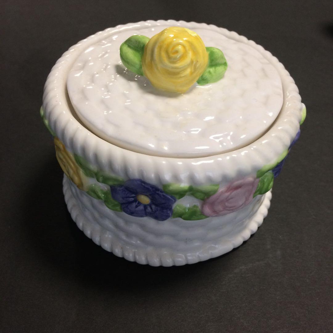 アンティーク　シュガー&ミルクポット