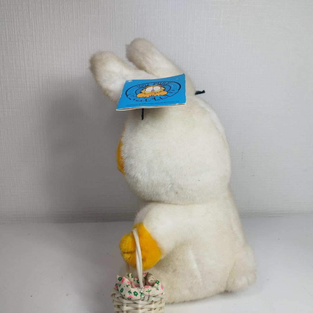 ガーフィールド イースター バニー アンティーク DAKIN 80s I2BB