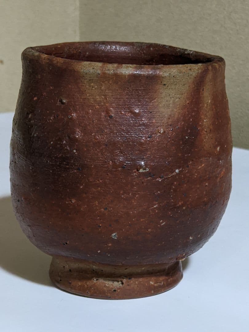 ♦六古窯 備前焼 古作 ぐい呑み 古美術品 アンティーク 骨董品 コレクション