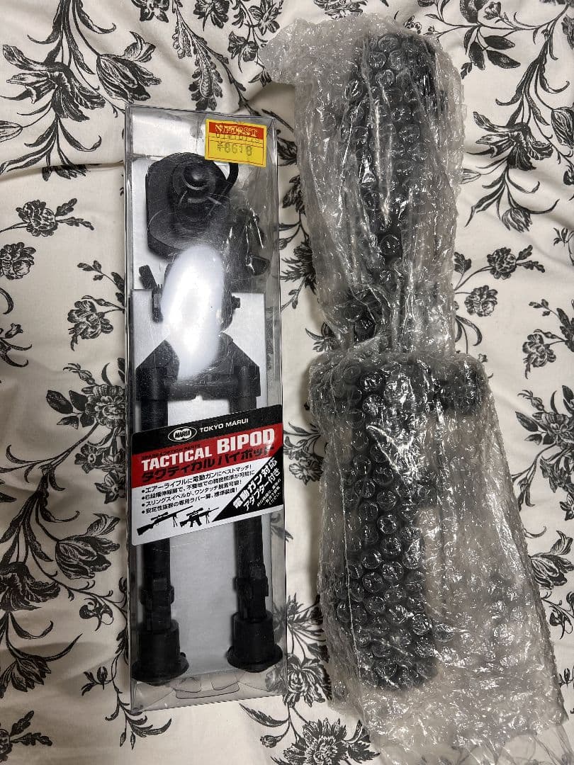 東京マルイ L96AWS ODストック バイポッド マウントレール スコープ付き