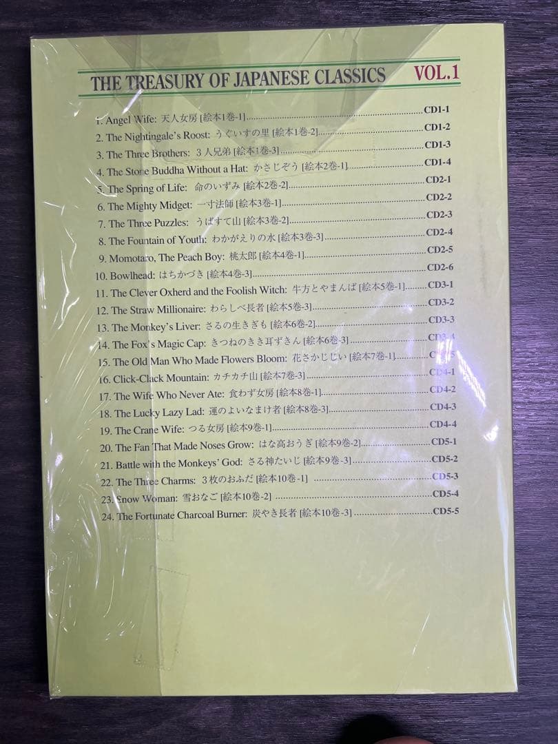 TBSブリタニカ 日本名作絵本全28巻+手引書+CD 英語教育