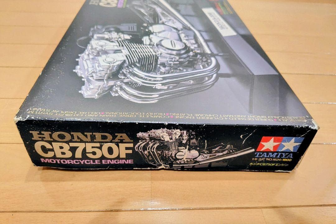 【未組立】ホンダ CB750F エンジン プラモデル タミヤ 箱に難あり
