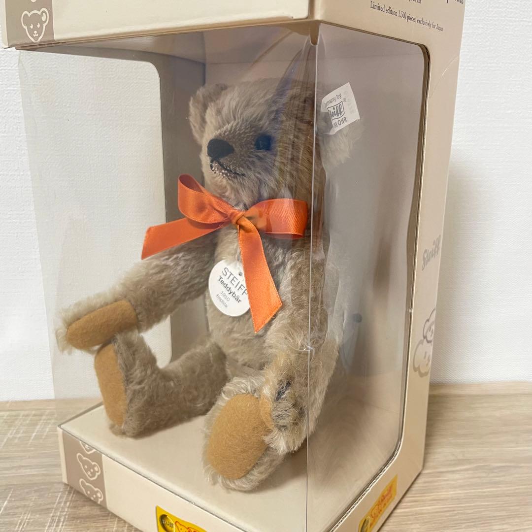 ★日本限定品★シュタイフ テディベア グレー 1910 レプリカ Steiff