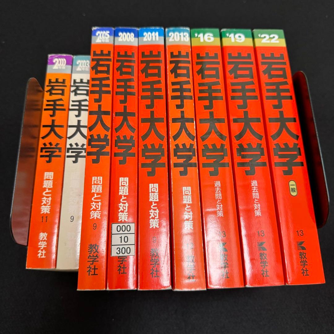 赤本　岩手大学　1997年～2021年 25年分