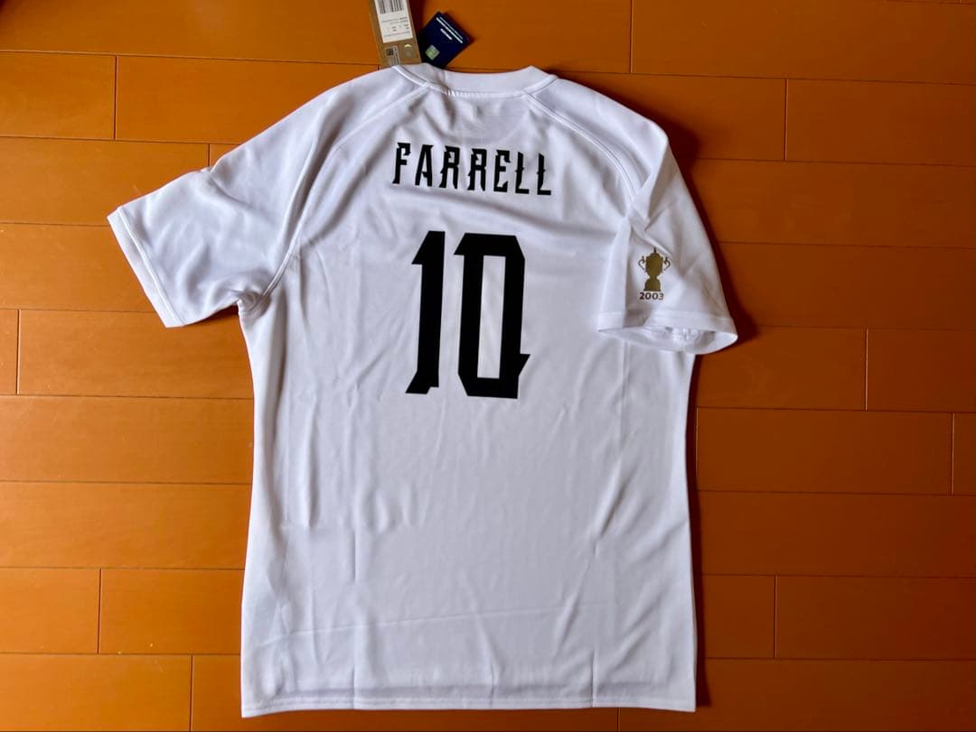 イングランド代表 RWC2023 オーウェン・ファレル レプリカジャージ L