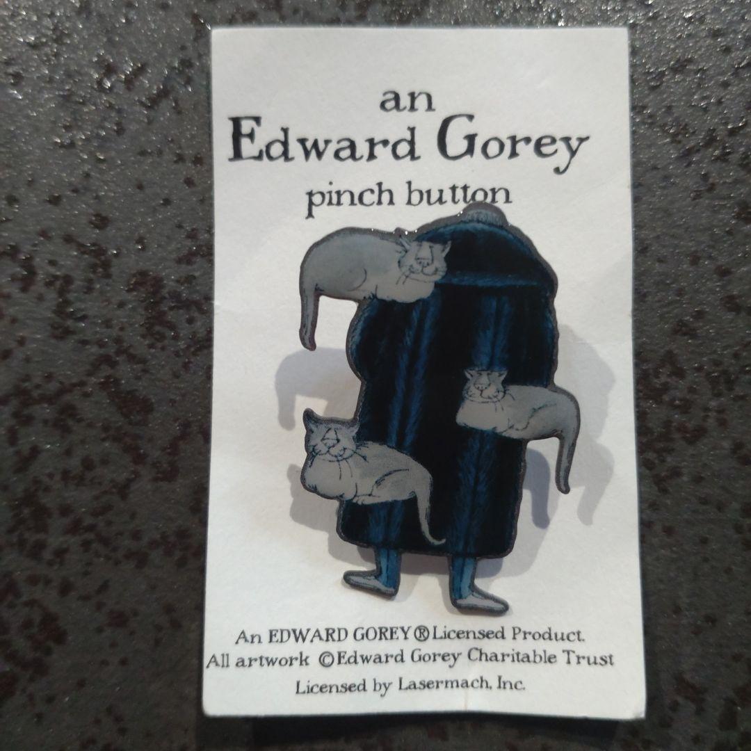 エドワード・ゴーリー　ピンバッジ