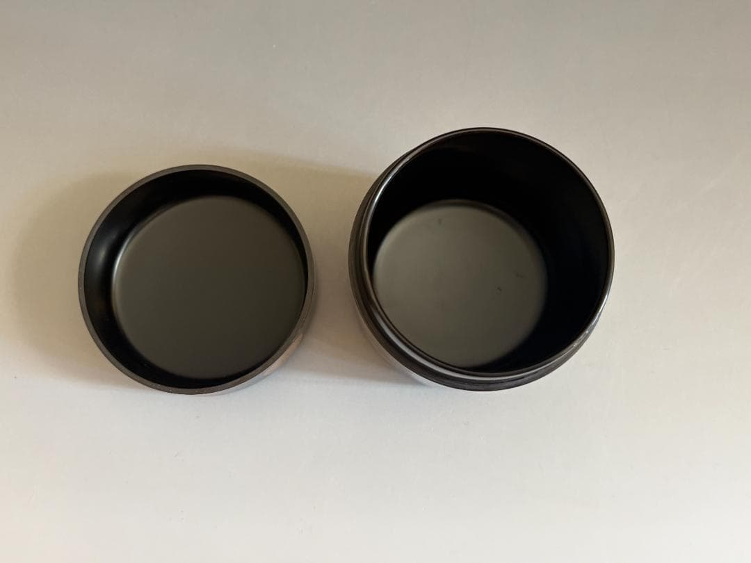 薄茶器　前端春斎　黒雪吹　高台寺蒔絵　内黒　茶道具