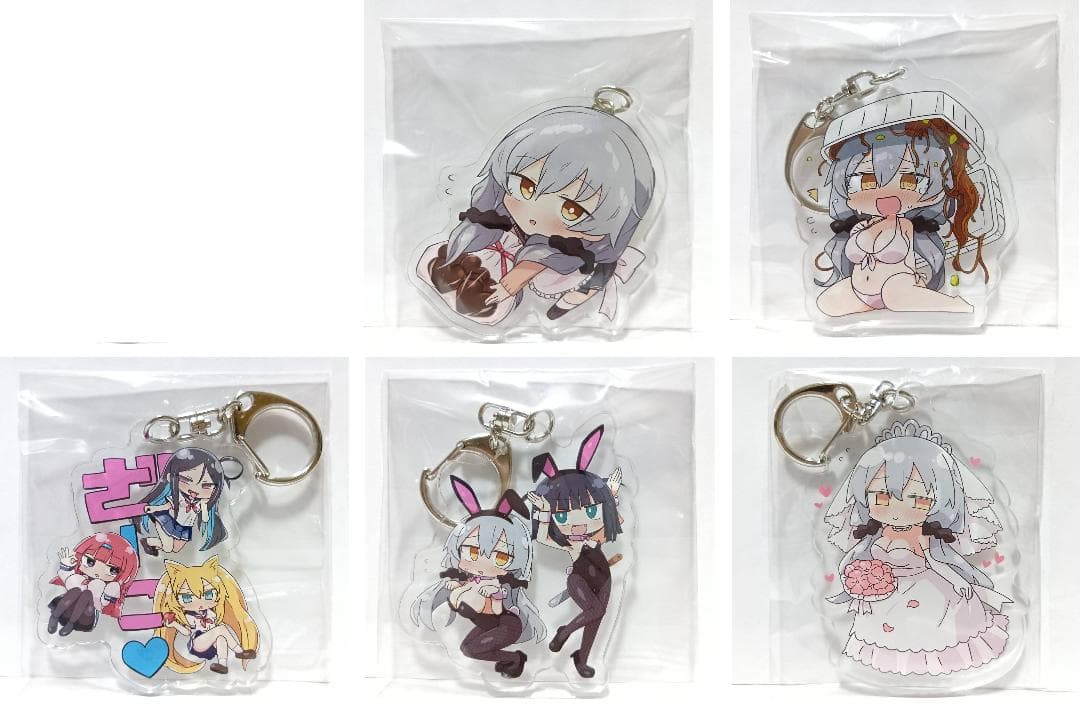 全巻初版帯付 1～6巻 特典全種 アクリルキーホルダー ざーこざこざこざこ先生