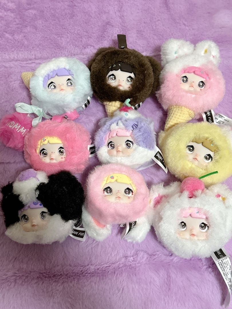 【Nommi】 甘さ100%のぬいぐるみブラインド1ケース9個ノミスイート