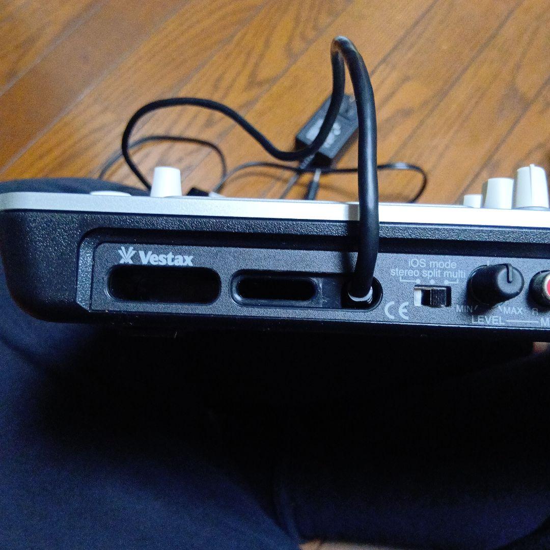 Vestax Spin2 DJコントローラーLightning変換端子付き
