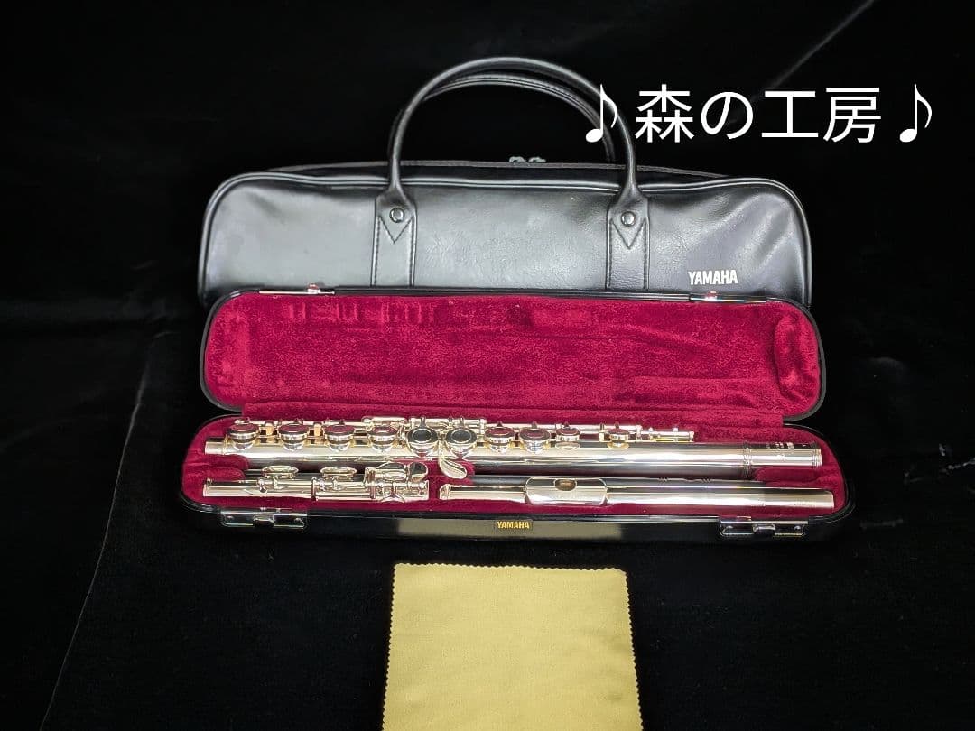 商談中【aoki.m】銀メッキヤマハフルートYFL211SⅡ Eメカ