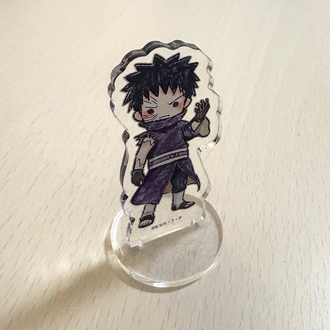 NARUTO うちはオビト アクリルぷちスタンド グラフアート