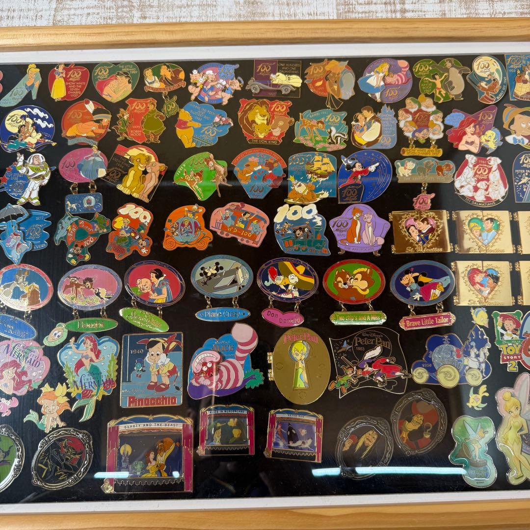 ディズニー　Disney ピンバッジ　まとめて　80個以上　大量　コレクション
