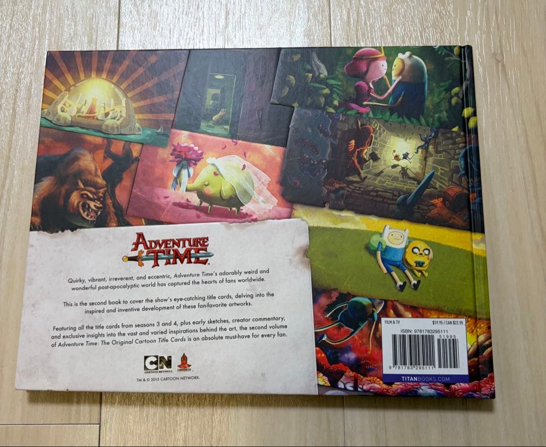 アドベンチャータイム　画集　タイトルカードシーズン3.4