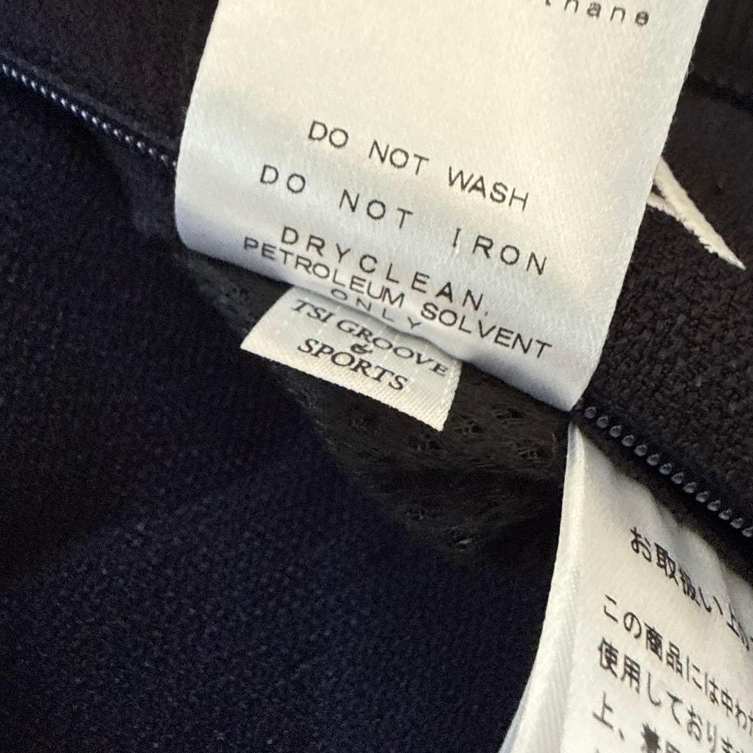 防寒　蓄熱　裏地付　パーリーゲイツ　キルティング　パンツ　紺　M〜L相当　4