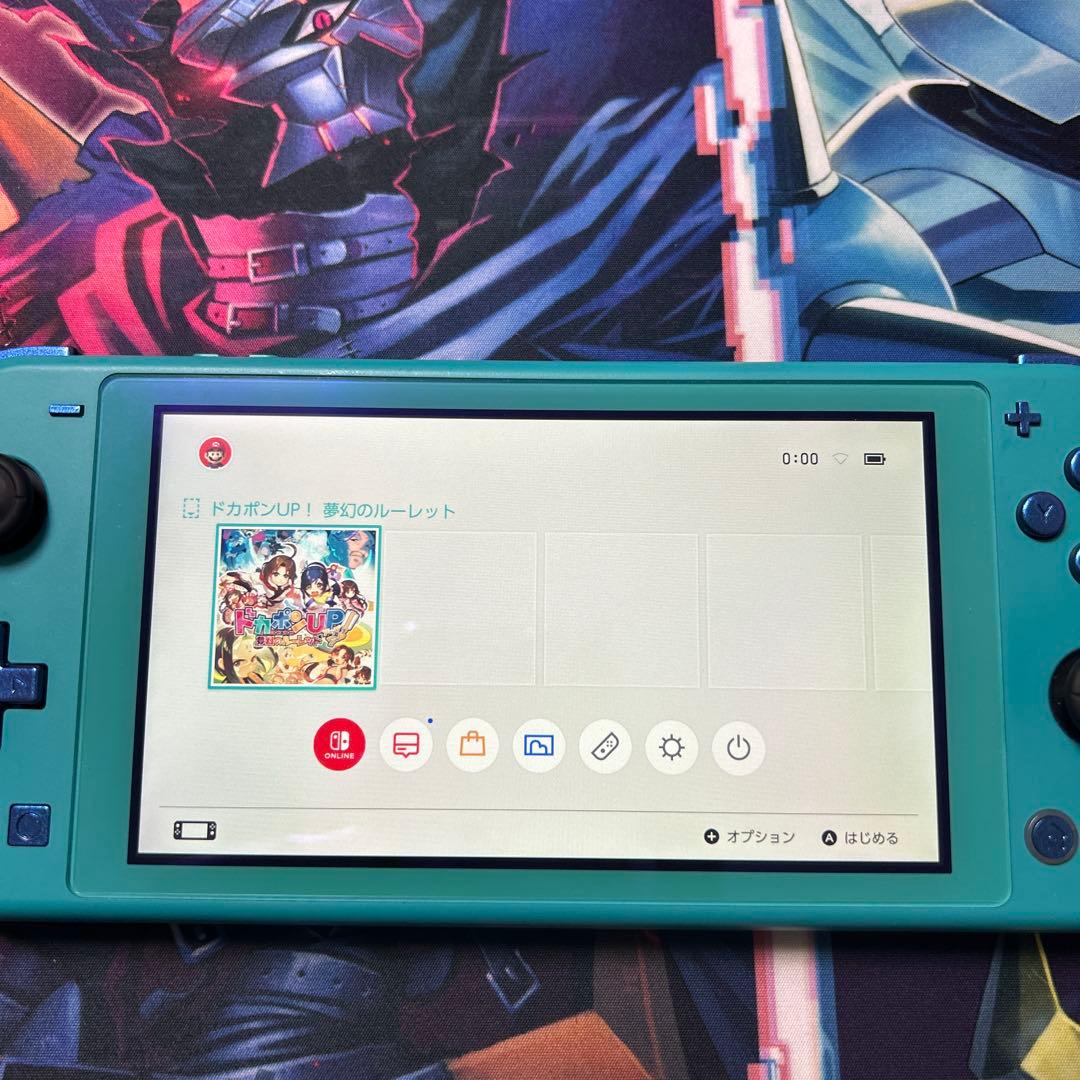Nintendo Switch Lite ターコイズ　　本体＋microSD
