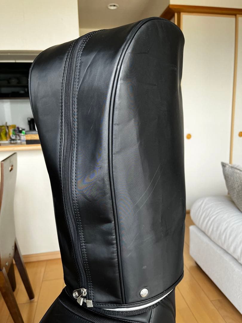 完売品希少旧ロゴ　良品　ナイキ　ゴルフ　黒　ド迫力大型キャディバッグ　NIKE