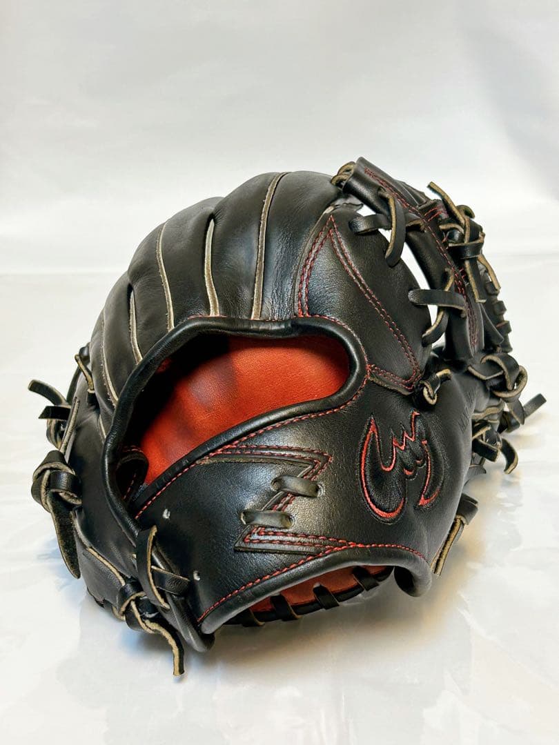 ★美品・即使用OK★ ジームス 三方親シリーズ 軟式内野用 グラブ 型深め