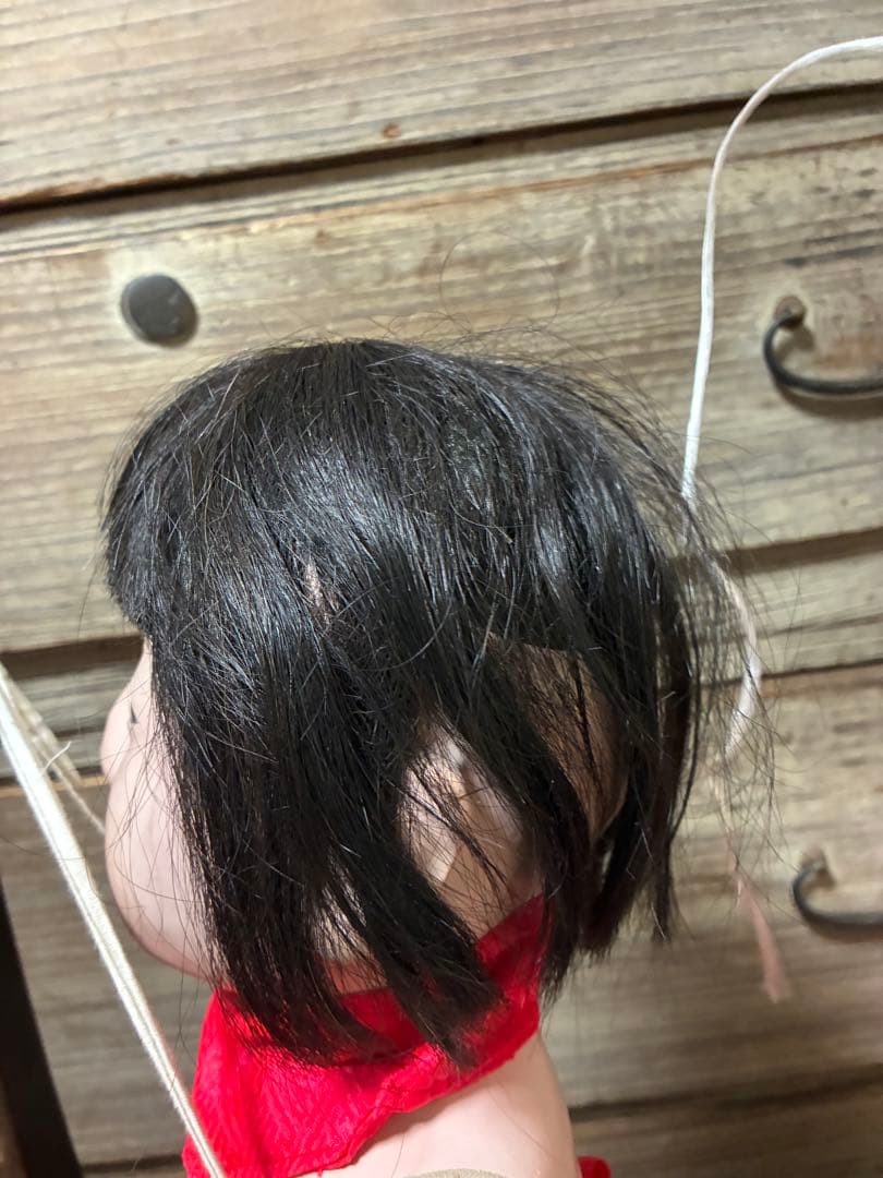 市松人形　銘なし