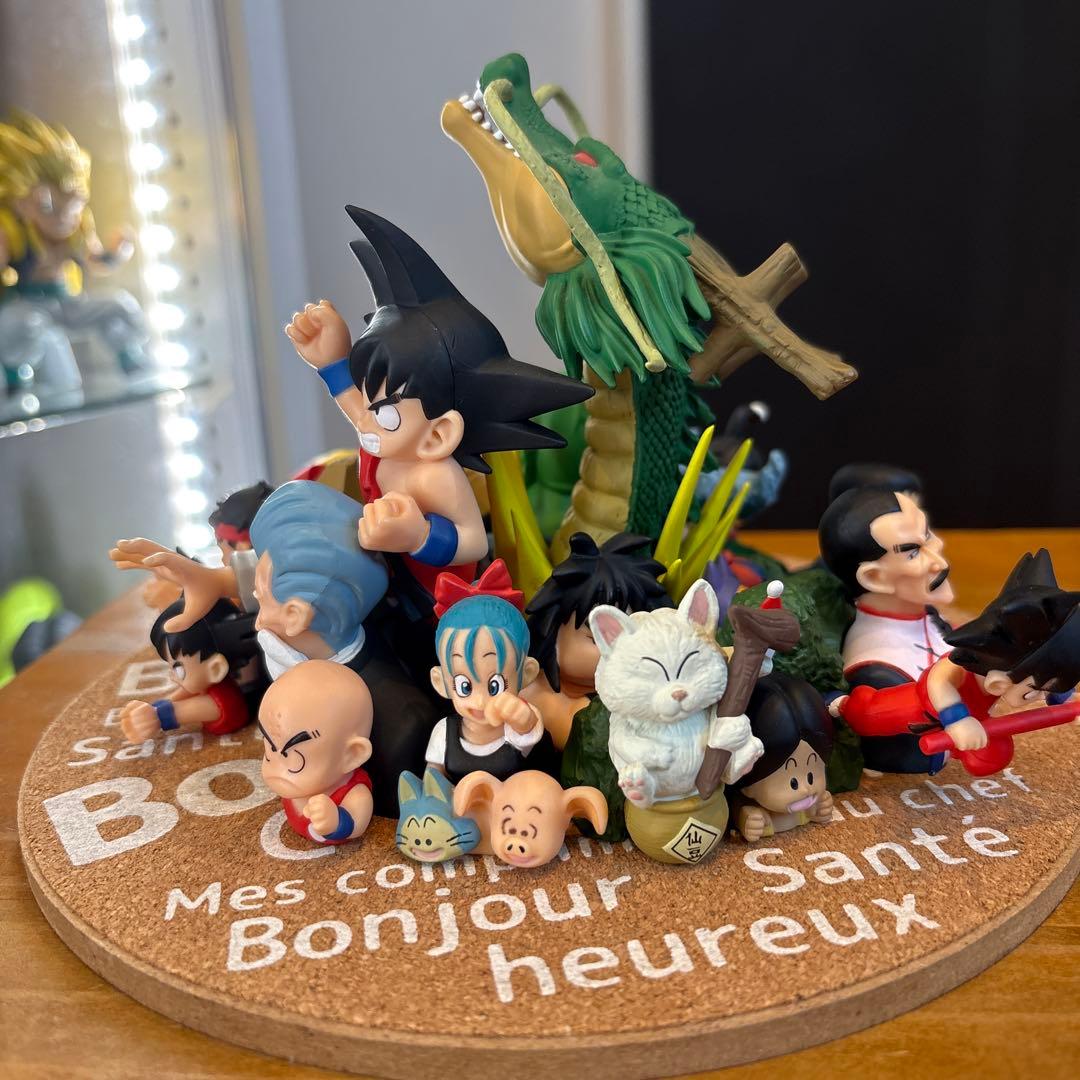 ドラゴンボール 組立式 ヒストリカルフィギュア 全4種セット　レア物