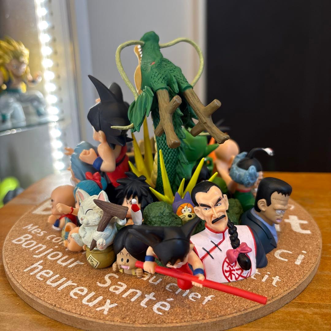 ドラゴンボール 組立式 ヒストリカルフィギュア 全4種セット　レア物