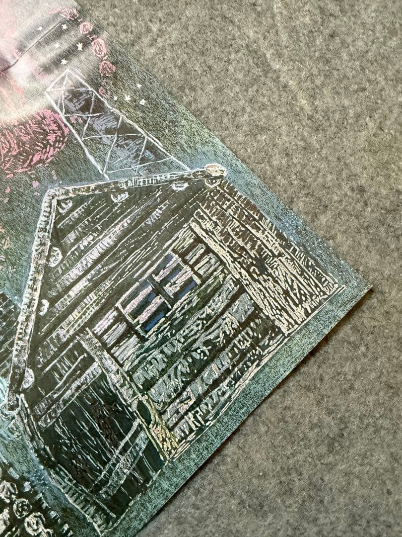 魔女の宅急便　ポスター　ウルスラの絵　アニメージュ　1989年9月号付録