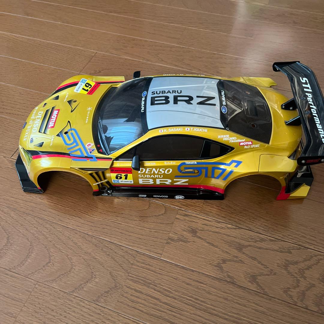 ラジコン　ボディ　タミヤ 1/10 スバル　BRZ GT300 ボディのみ