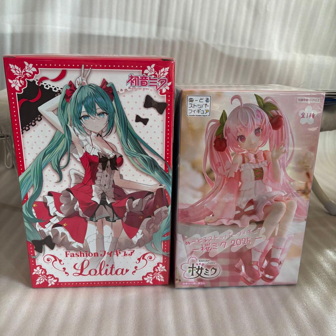 未開封　初音ミク　フィギュア　まとめ売り　猫ミク　桜ミク　など　セット売り