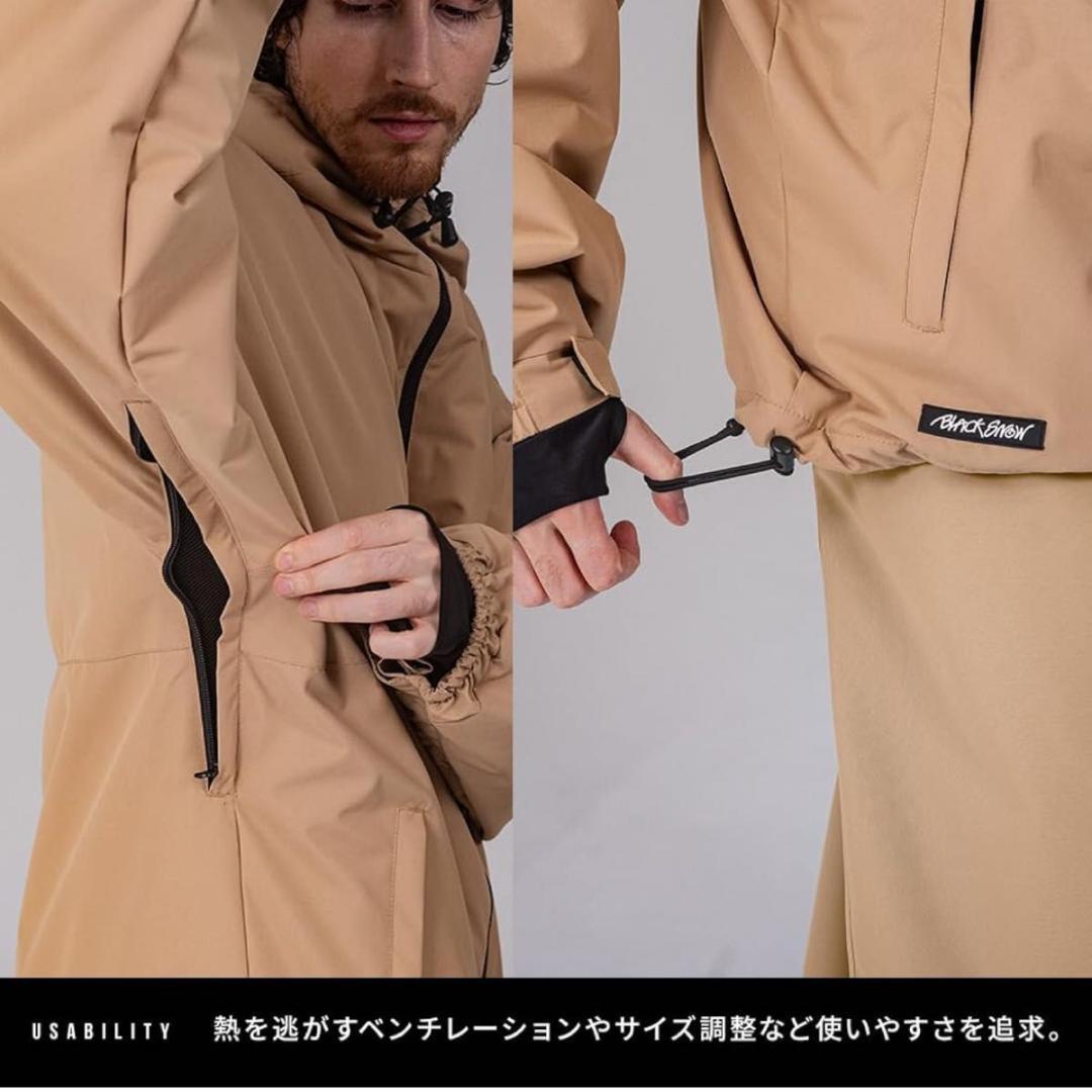 スノボウェア 上下セット オーバーサイズ セットアップ オシャレ スノボ XL