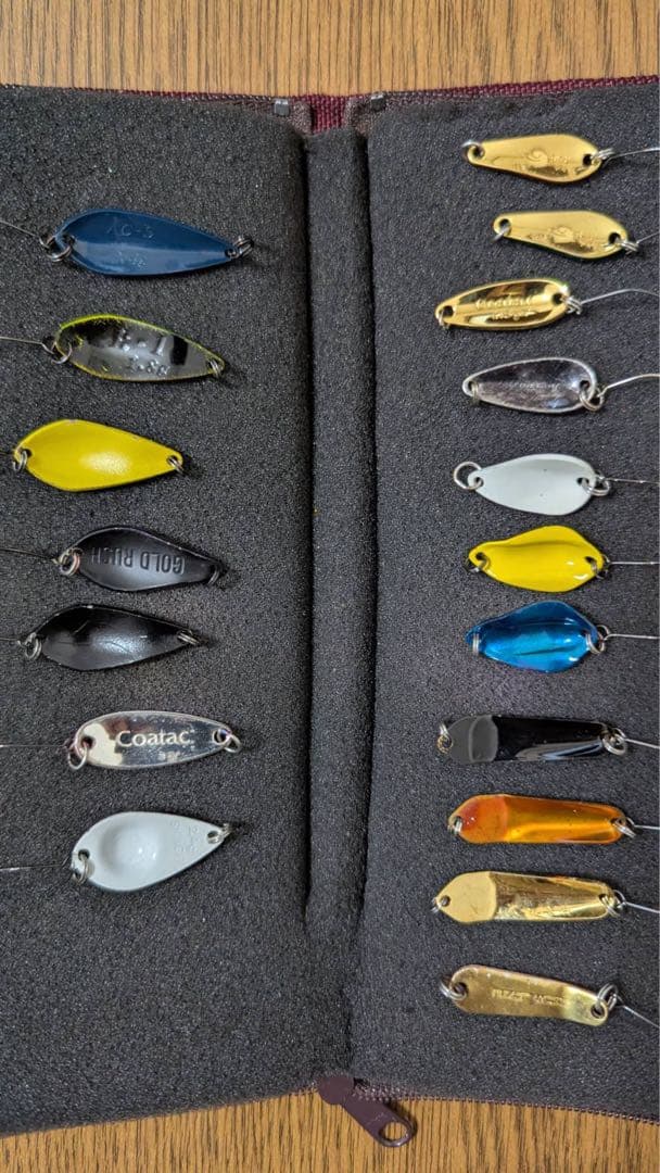 メーカーはCoatac、NaCなど色々 管理釣り場用スプーン1.5ｇ〜3ｇ