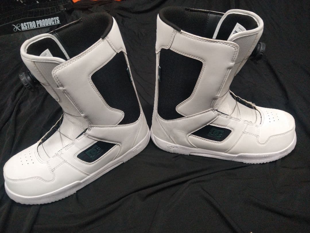 DC スノーボードブーツ ホワイトBOA