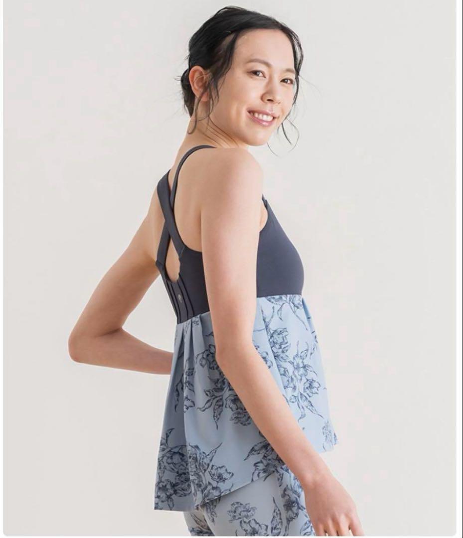 削除予定【SUKALA】アンティークプリントクロスタンクトップレギンスセット