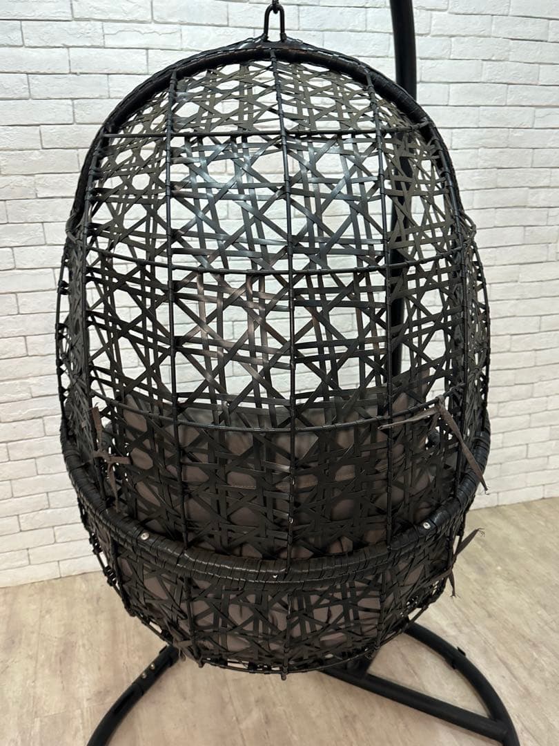 【東京都23区配送無料】ハンギング　チェア　たまご型　アウトドア　椅子　吊り下げ