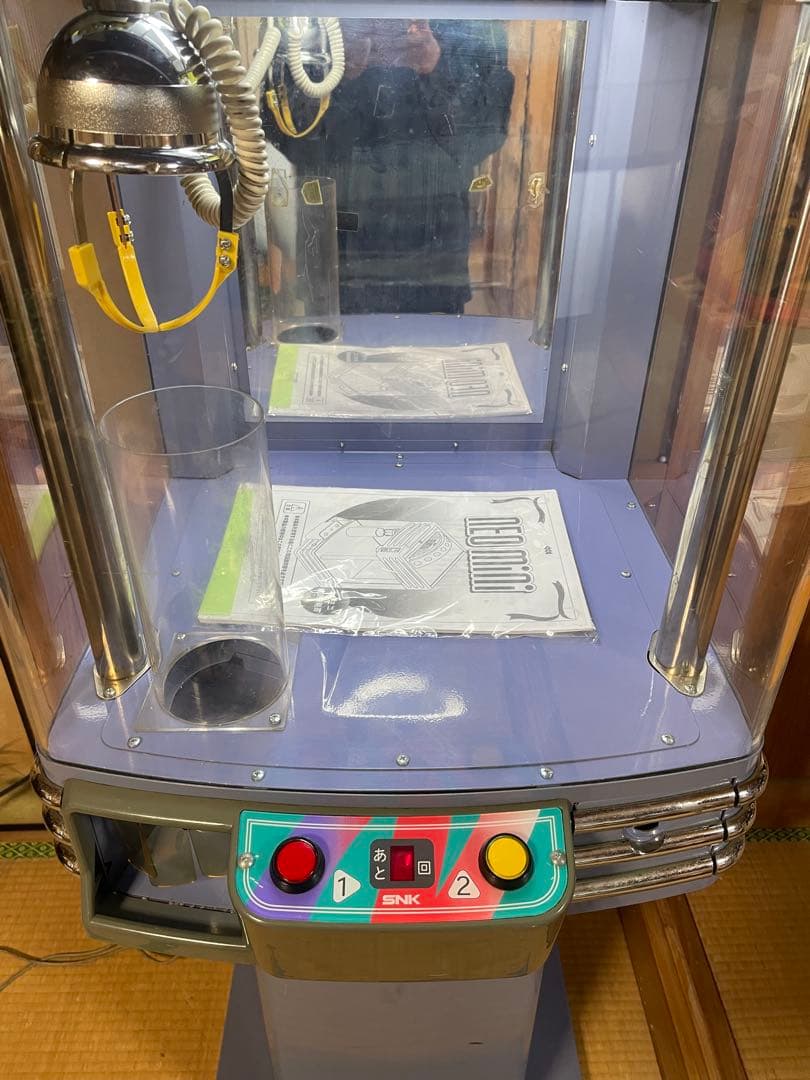 ★最終値下げ★動作確認済み！SNK ネオミニ(パープル) カプセル180個付き！