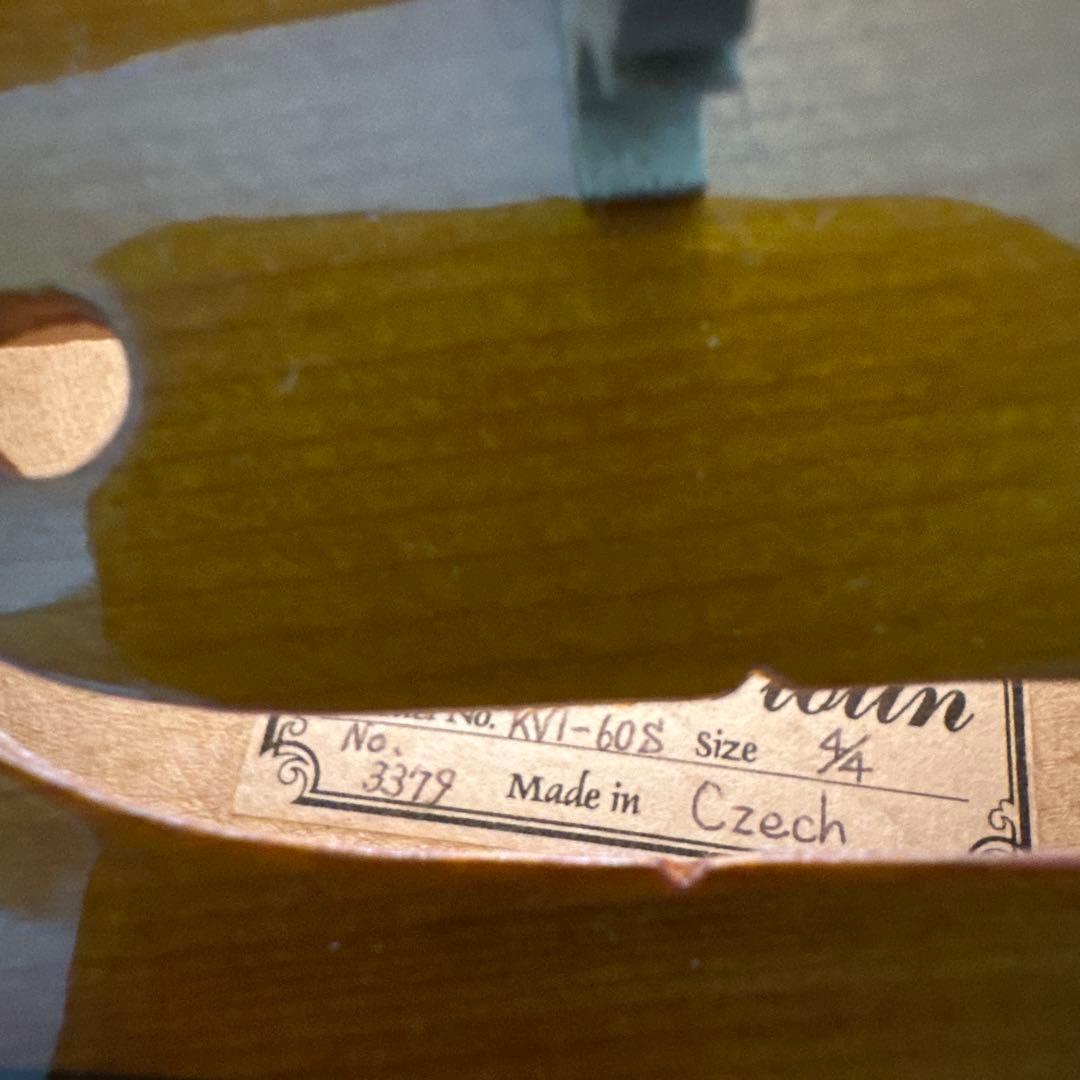 Kawai KVI-60S バイオリン 4/4サイズ アルシェ弓 付属