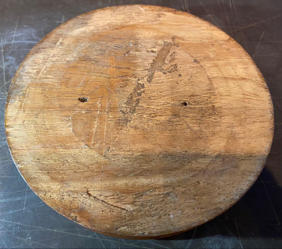 中国青磁タイル　龍・玉　鑑賞台座　　２点セット ヴィンテージ　レア 台湾茶器