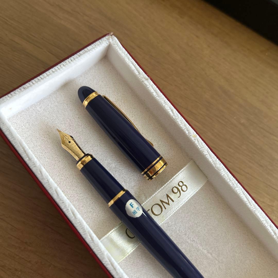パイロット万年筆　CUSTOM98 ダークブルー