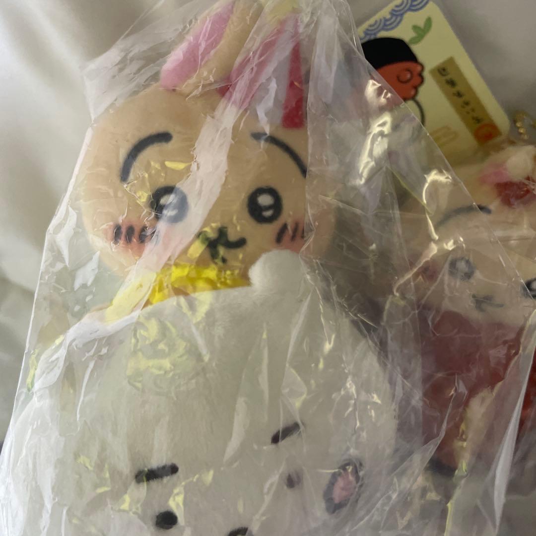ちいかわ うさぎ モモンガ マスコット ぬいぐるみ セット