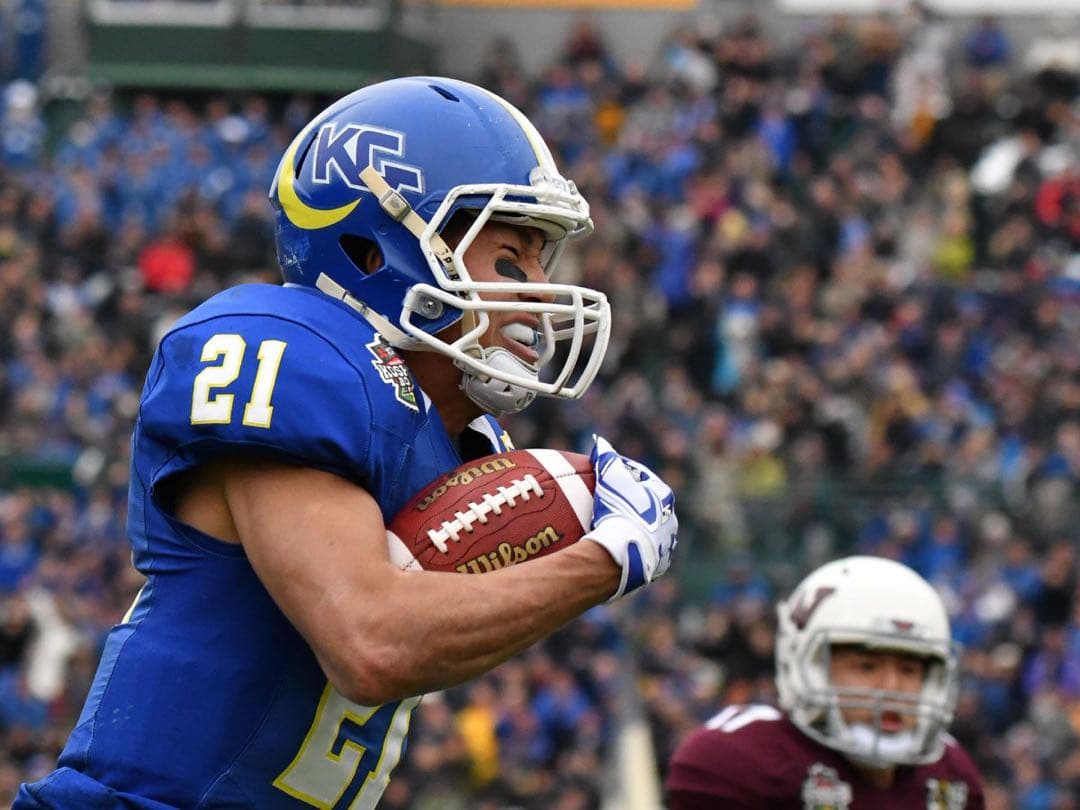 関西学院大学“FIGHTERS“試合用ヘルメット(選手実使用)