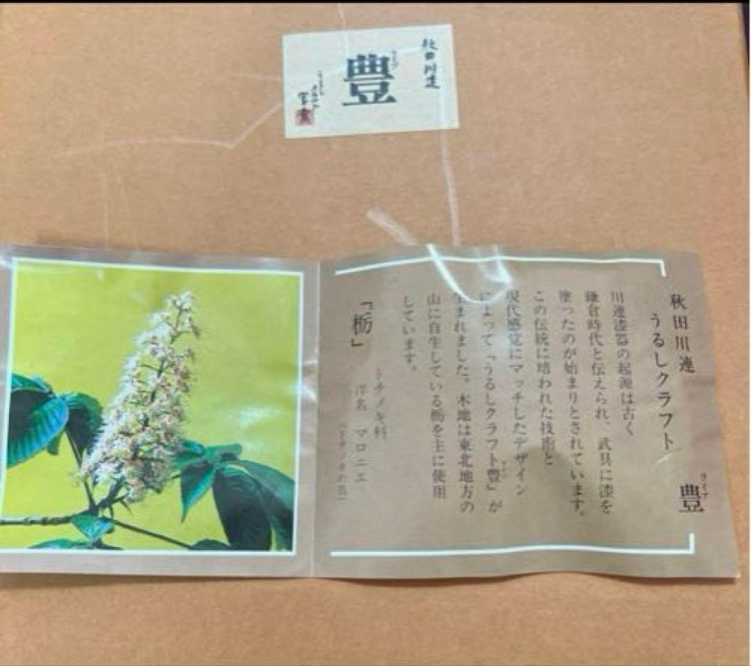 川連漆器　漆塗り　鉢　ボール　21㎝　漆器　漆椀